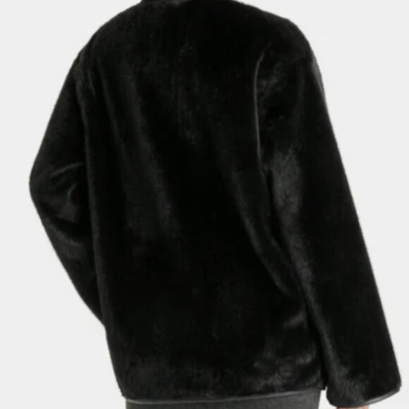 NWT Universal Thread Faux Fur Toggle Jacket in Black – Size XL - Picture 14 of 14